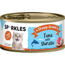 $6 OFF 24 cans: Sparkles Gravy-licious Tuna With Shirasu Canned Cat Food 80g x 24