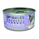 $7 OFF 24 cans: Sparkles Mackerel + Carrot Canned Cat Food 70g x 24