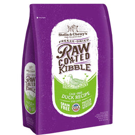 Stella & Chewy’s Freeze-Dried Raw Coated Kibble Cage-Free Duck Recipe Grain-Free Dry Cat Food 5lb - Kohepets
