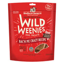 Stella & Chewy’s Wild Weenies Bac'n Me Crazy Recipe Grain-Free Freeze-Dried Dog Treats 3oz (Exp Aug 24)