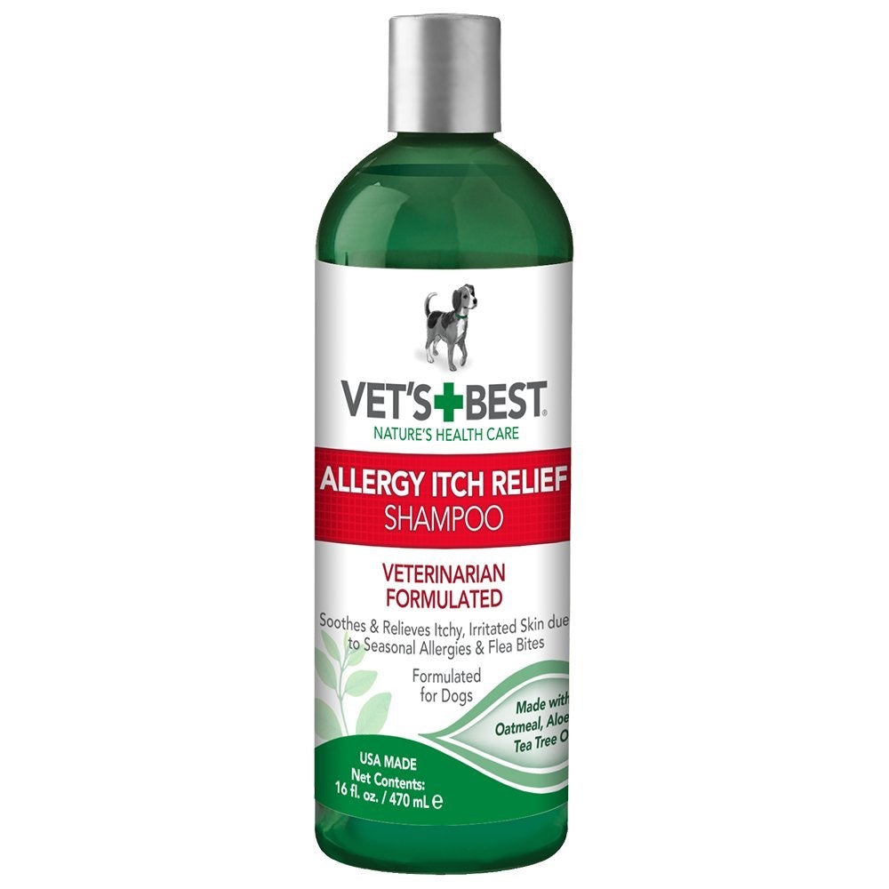 Vet's Best Allergy Itch Relief Shampoo For Dogs 470ml Kohepets