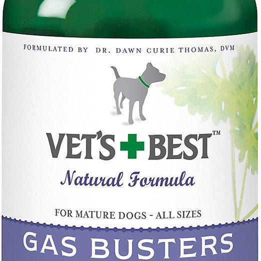 Vet's Best Gas Busters Chewable Tablets for Dogs 90 tab - Kohepets