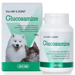 $5 OFF/BUNDLE DEAL: Vetter Glucosamine Hip & Joint Health Supplement for Cats & Dogs 90g