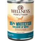 20% OFF: Wellness 95% Whitefish Grain-Free Canned Dog Food 374g