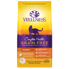 Wellness Complete Health Grain-Free Indoor Deboned Chicken & Chicken Meal Dry Cat Food - Kohepets