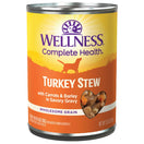 20% OFF: Wellness Complete Health Turkey Stew With Barley & Carrots Canned Dog Food 354g