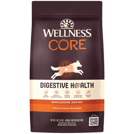 30% OFF: Wellness CORE Digestive Health Chicken & Brown Rice Adult Dry Dog Food - Kohepets