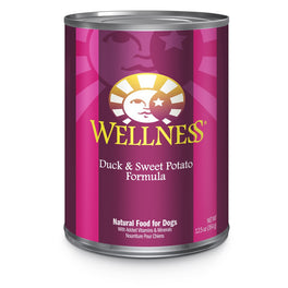 20% OFF: Wellness Complete Health Duck & Sweet Potato Canned Dog Food 354g - Kohepets