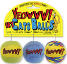 Yeowww! My Cats Balls Catnip Cat Toy Set