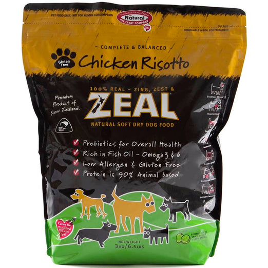 Zeal Chicken Risotto Soft Dry Dog Food 3kg - Kohepets
