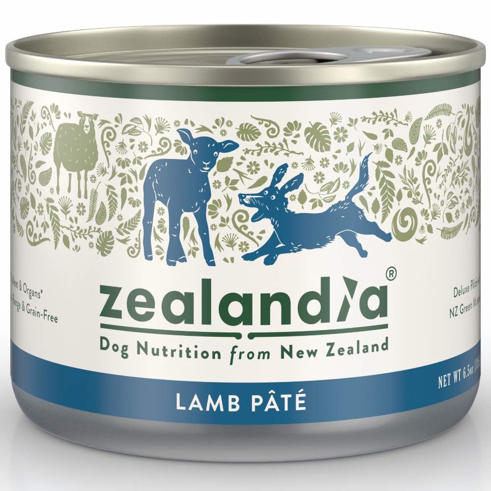 Zealandia Free Range Lamb Canned Dog Food 185g Kohepets
