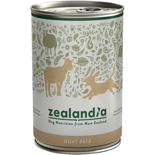 Zealandia Wild Goat Pate Grain-Free Adult Canned Dog Food 385g - Kohepets