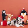 ZippyPaws Christmas Jigglerz Penguin Dog Toy - Kohepets