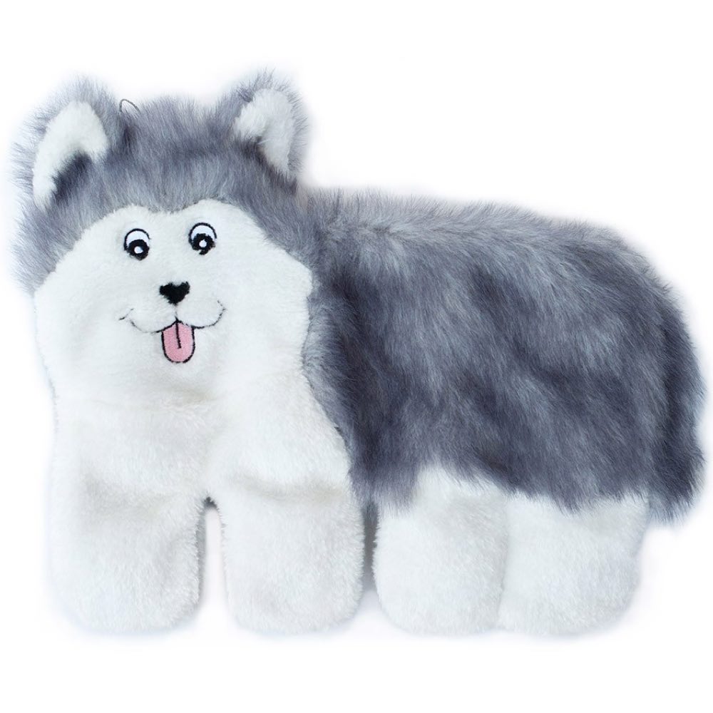 ZippyPaws Squeakie Pup Husky Dog Toy Kohepets