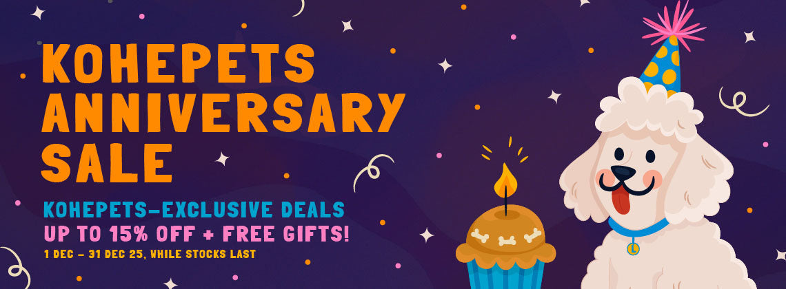 Kohepets Anniversary Sale