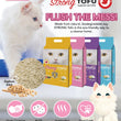 Strong Premium Tofu Hygiene Cat Litter With Lemon Fresh Scent 6L