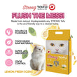 Strong Premium Tofu Hygiene Cat Litter With Lemon Fresh Scent 6L