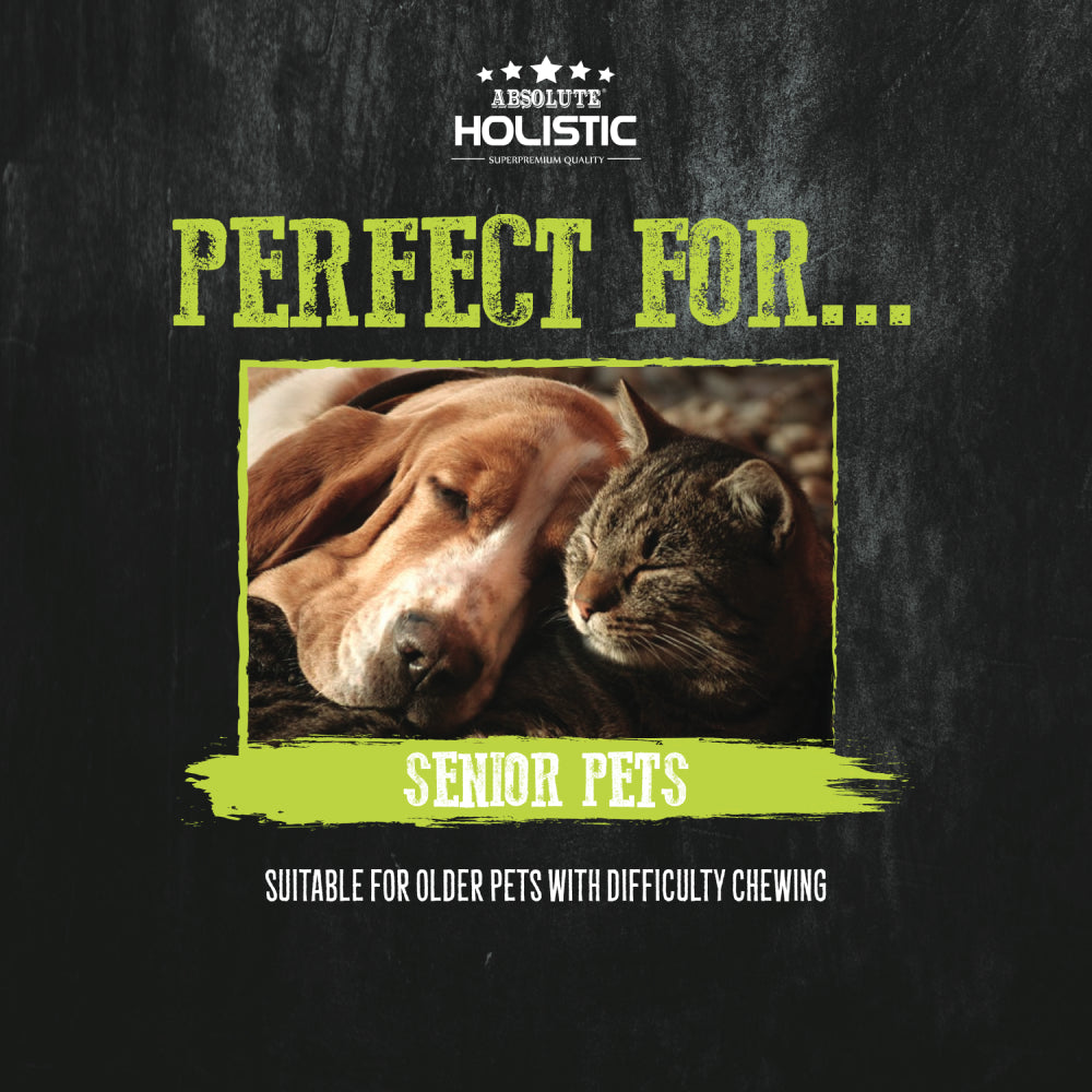 Absolute Holistic Tuna Bisque with Whitebait Liquid Puree Treats for Cats & Dogs (15g x 60)