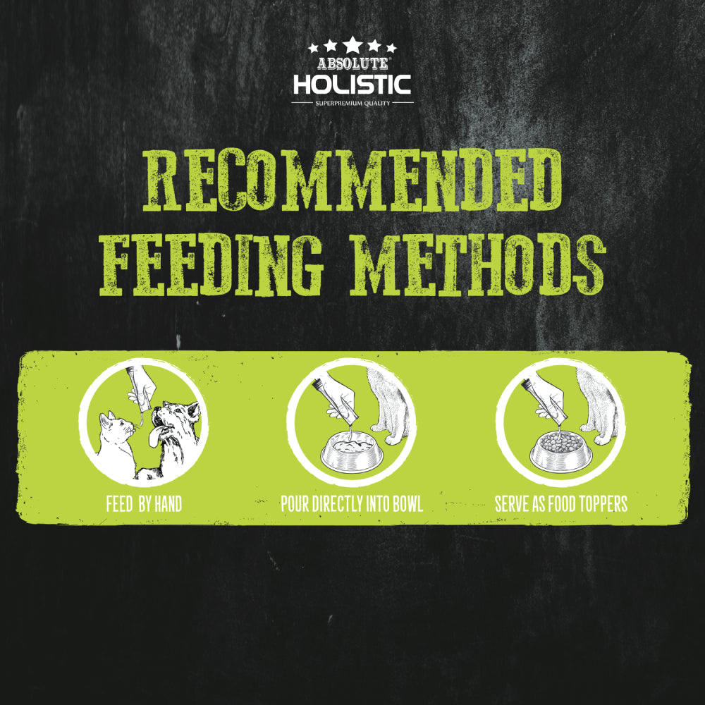 Absolute Holistic Tuna Bisque Original Liquid Puree Treats for Cats & Dogs (15g x 60)