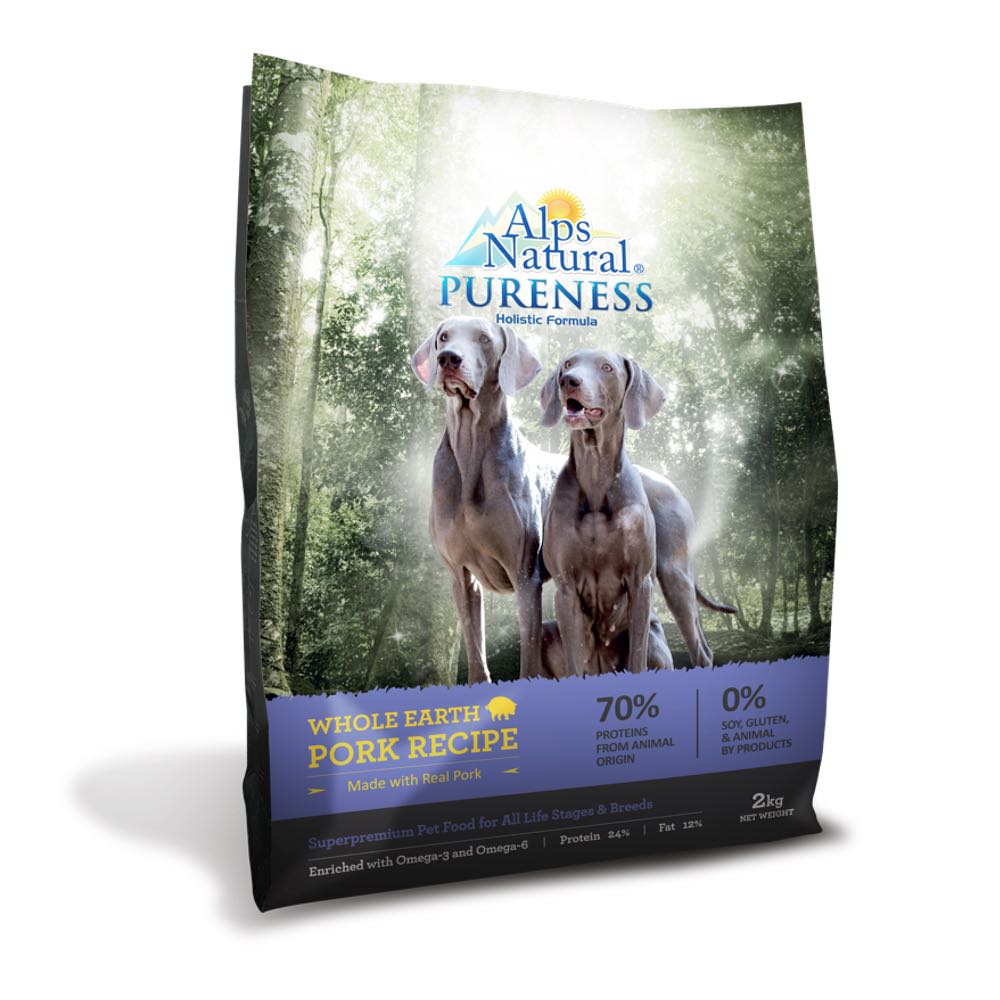  Alps Natural Pureness Holistic Whole Earth Pork Dry Dog Food