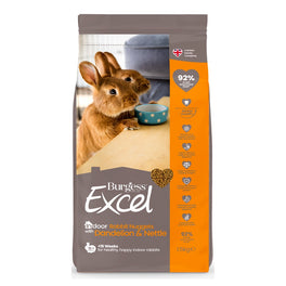 Burgess Excel Indoor Adult Rabbit Nuggets Rabbit Pellet Food 1.5kg