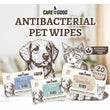 Care For The Good Antibacterial Pet Wipes For Cats & Dogs 20pc