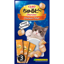 3 FOR $16: Ciao Churubee Chicken Sasami Creamy Cat Treats 30g