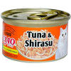 Ciao White Meat Tuna & Shirasu In Jelly Canned Cat Food 75g