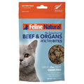 Feline Natural Healthy Bites Beef & Organs Freeze-Dried Cat Treats 50g