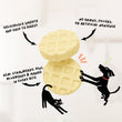 30% OFF: Food for the Good Waffle Freeze Dried Treats for Cats & Dogs 48g