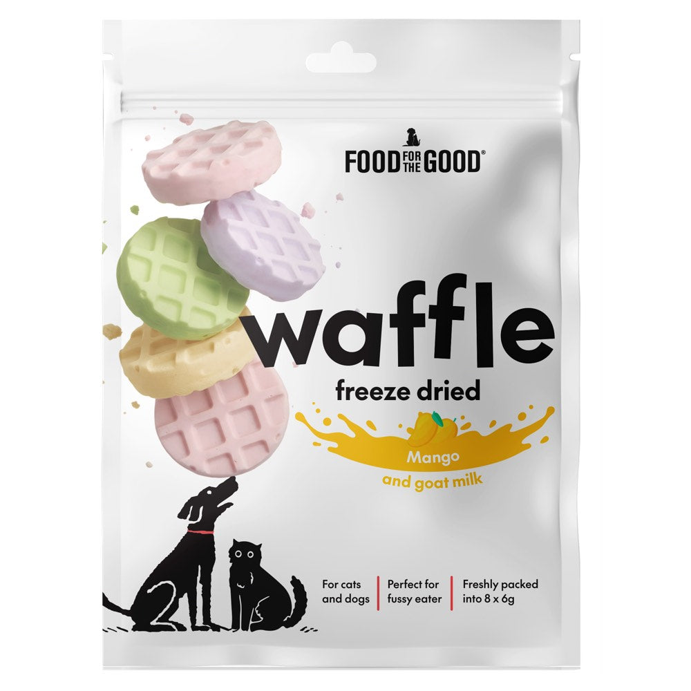 30% OFF: Food for the Good Waffle Freeze Dried Treats for Cats & Dogs ...