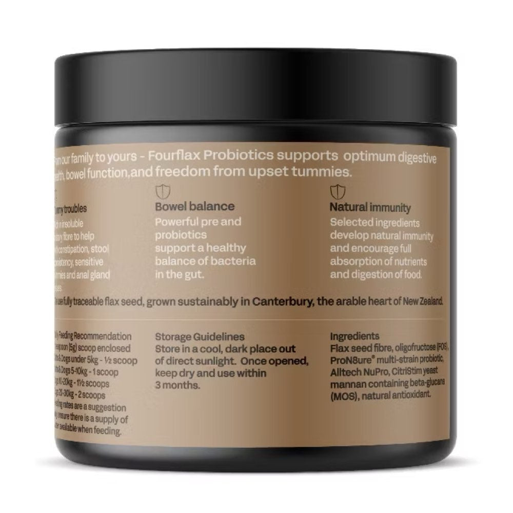 $16 OFF: Fourflax Probiotics Nutritional Powder Supplement For Cats & Dogs 200g