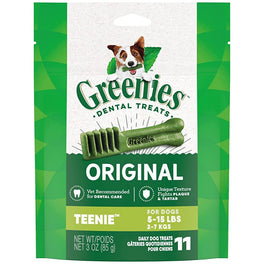 '40% OFF 3oz (Exp 12May24)': Greenies Original Teenie Dental Dog Treats