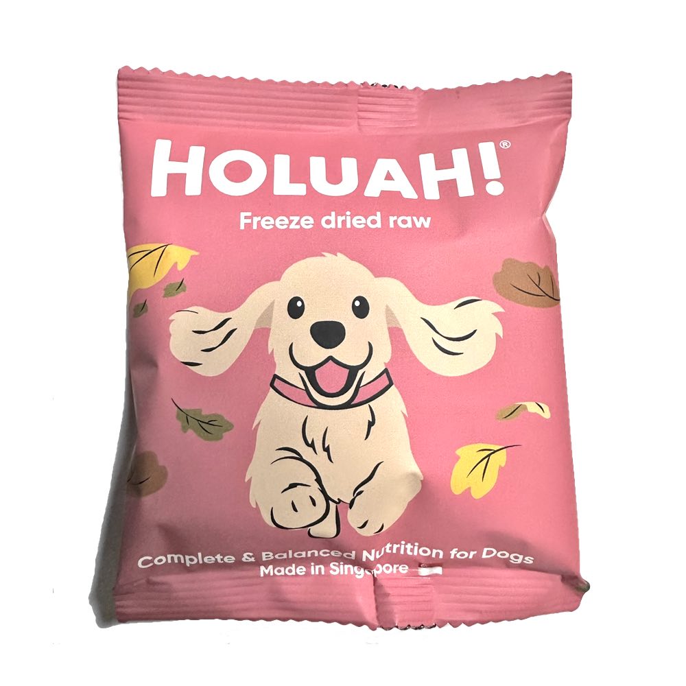 FREE SAMPLE (1 per order): Holuah Beef Freeze-Dried Raw Dog Food