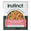 Instinct Freshly Crafted Meals Pork & Wild-Caught Salmon Wed Dog Food 11oz