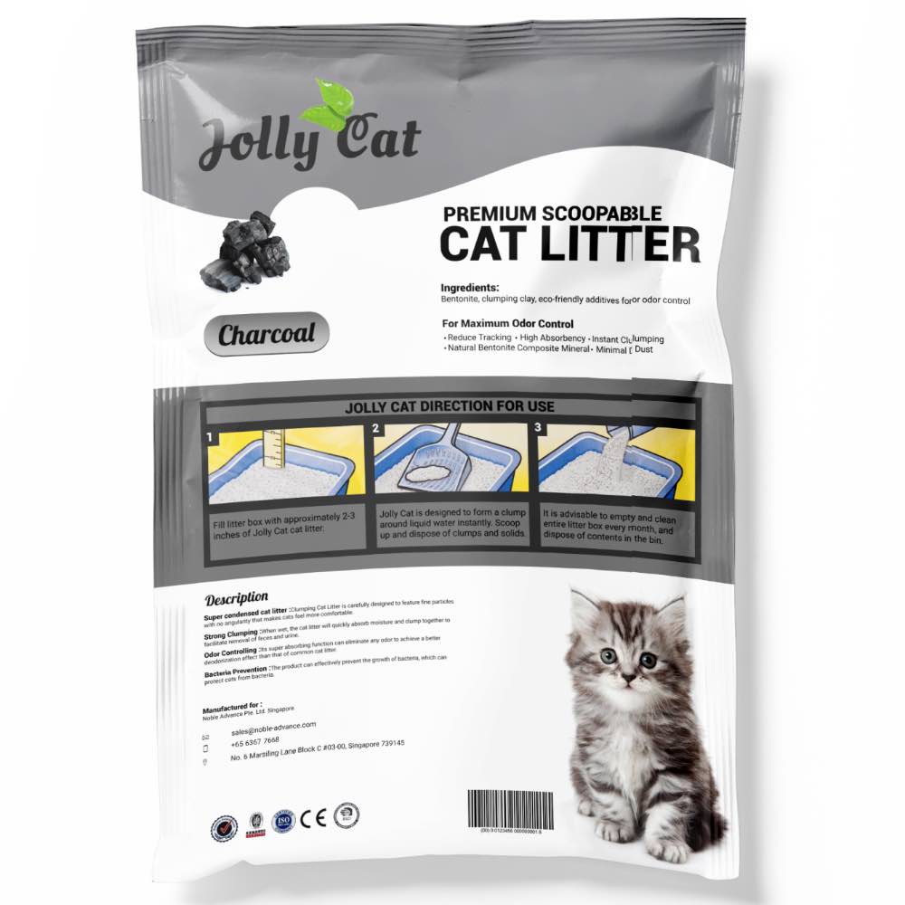 Jollycat Charcoal Cat Litter 10L