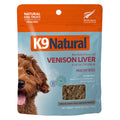 K9 Natural Venison Liver Health Bites Dog Treats 50g