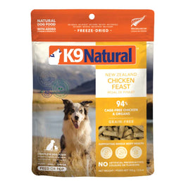 K9 Natural Chicken Feast Grain-Free Freeze-Dried Raw Dog Food Topper 100g