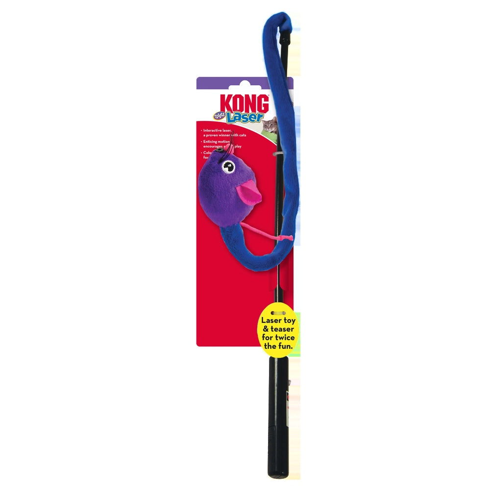'40% OFF': Kong Laser Teaser Wand Cat Toy (Assorted Characters)