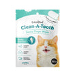 Loveabowl Clean-A-Tooth Dental Cleaning Wipes for Cats 50pcs
