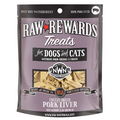 Northwest Naturals Raw Rewards Pork Liver Freeze-Dried Dog & Cat Treats