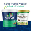15% OFF: NaturVet Digestive Enzymes Plus Pre & Probiotics Soft Chew Supplement For Dogs 70 count