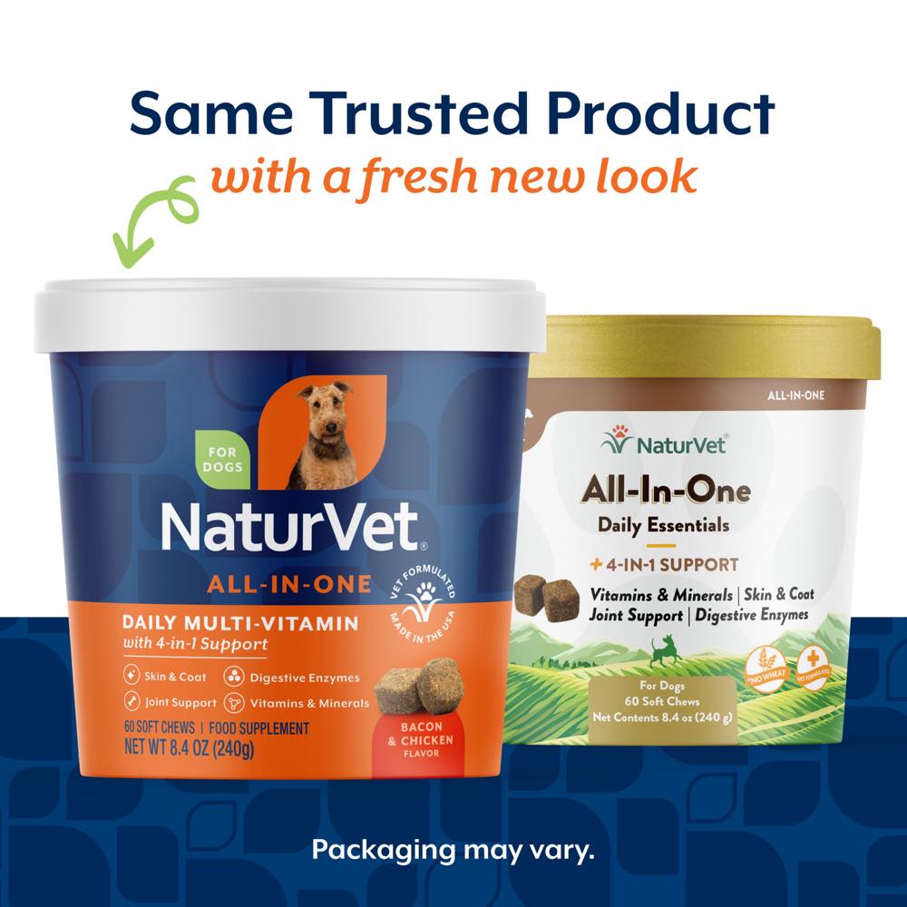15% OFF: NaturVet All-In-One Soft Chew Supplement For Dogs 60 count