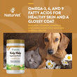 15% OFF: NaturVet Kelp Help Mineral & Vitamin Plus Omegas Supplement Powder for Dogs & Cats 1lb