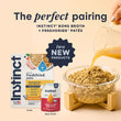 Instinct Grass-Fed Beef Bone Broth CAT Food Topper 16oz