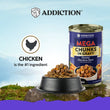 Addiction Mega Hearty Chicken Stew Chunks in Gravy Canned Dog Food 700g