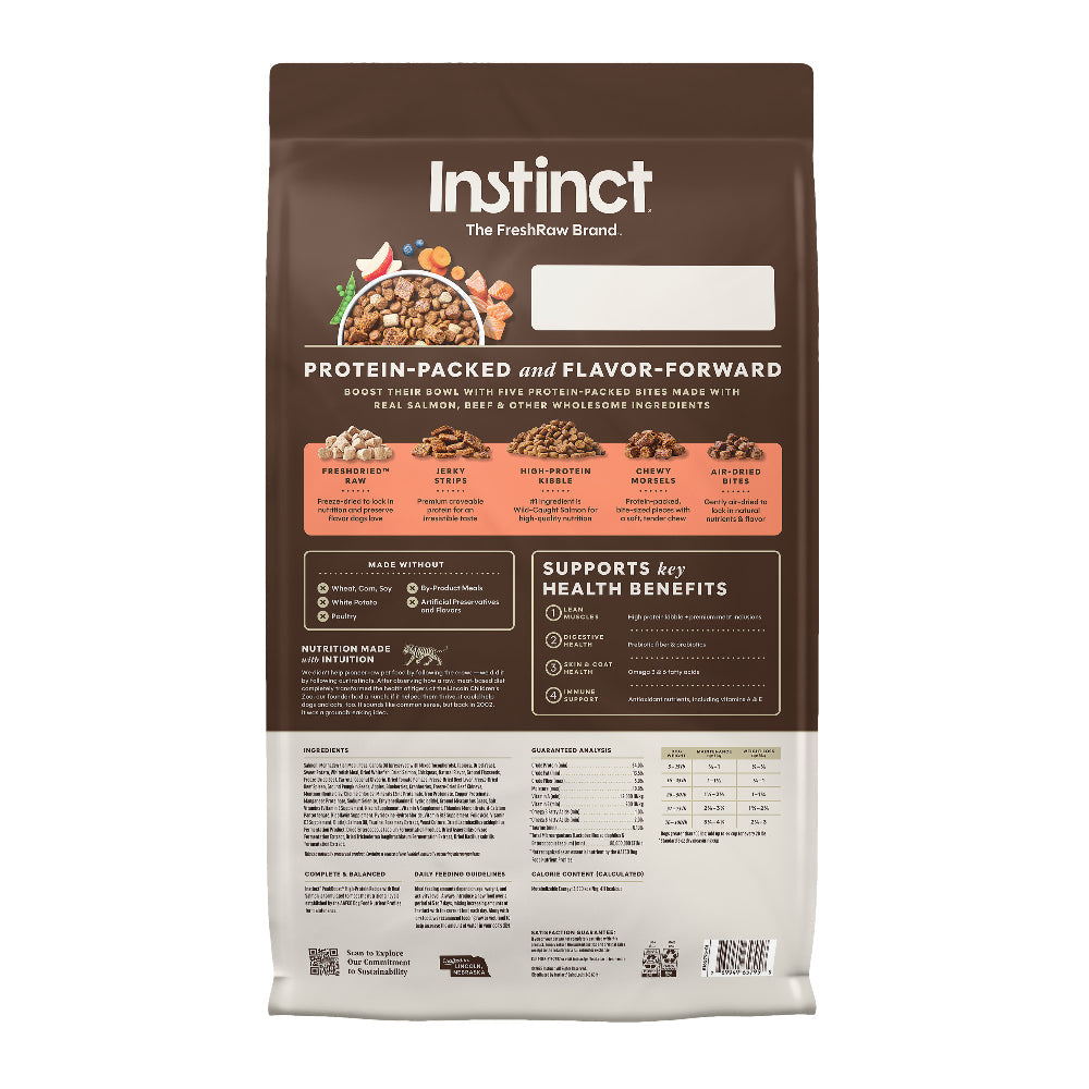 Instinct Peak Boost Grain-Free High-Protein Real Salmon Dry Dog Food