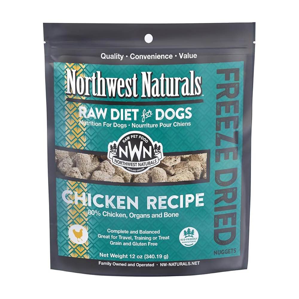 Northwest Naturals Chicken Freeze Dried Raw Diet Dog Food