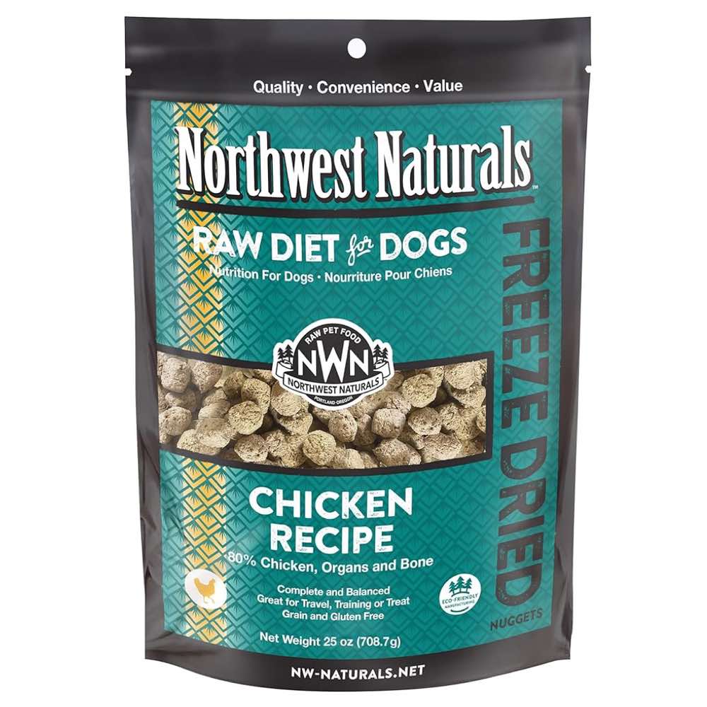 Northwest Naturals Chicken Freeze Dried Raw Diet Dog Food