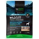Nutripe Wildcuts NZ King Salmon & Lamb with Green Tripe Freeze-Dried Raw Dog Food 380g